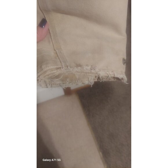 Vintage Carhartt Coat 3x Size 52 Tan Insulated Warm Utility Coat - Picture 10 of 16